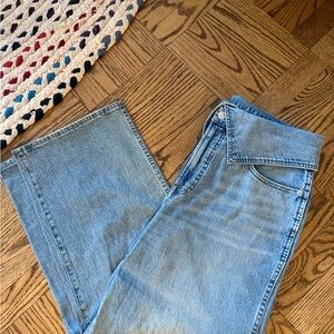 Madewell Perfect Vintage Wide Leg Crop Jeans